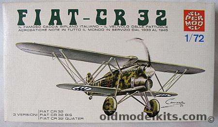 Supermodel 1/72 Fiat CR-32 - Luftwaffe / Austria / Italy / Spanish Civil War, 10-009 plastic model kit